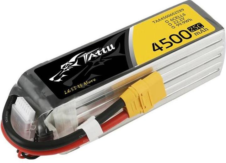 Produktbild Tattu RC-Akku LiPo 4500 mAh 22.2 V 25C (22.20 V, 4500 mAh)