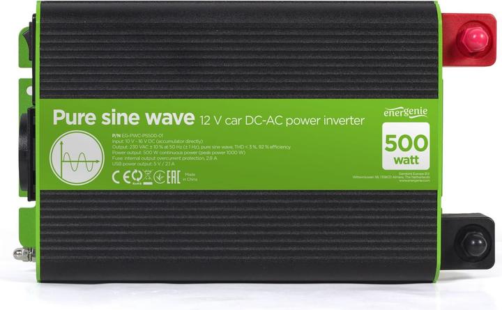 Produktbild Gembird ENERGENIE PureSinWave inverter 500/1000