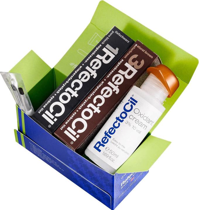 Produktbild Refectocil Colours Starter Kit Mini (Naturbraun, Tiefschwarz)