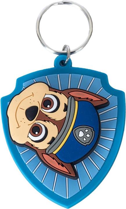 Actual product image Paw Patrol PVC Chase Spinner Keyring