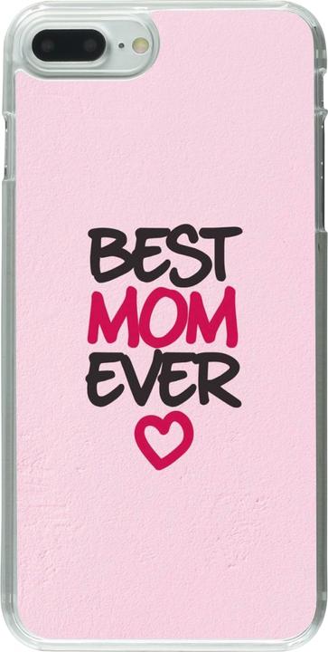 Immagine prodotto PhoneLook Copertina trasparente Mamma 2023 migliore mamma di sempre rosa (Apple iPhone 7 Plus)