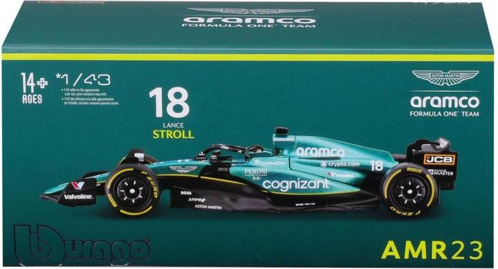 Produktbild Bburago Aston Martin F1 AMR23 1/43 Stroll 2023