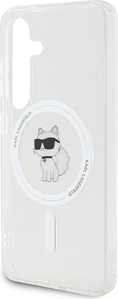 Produktbild Karl Lagerfeld KLHMS24SHFCCNOT S24 S921 przeźroczysty/transparent hardcase IML Choupette MagSafe (Samsung Galaxy S24)