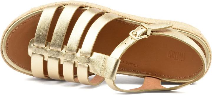 Produktbild Fitflop Platfforms Espadr. Leather Fisherman Wedge Sandals (37)