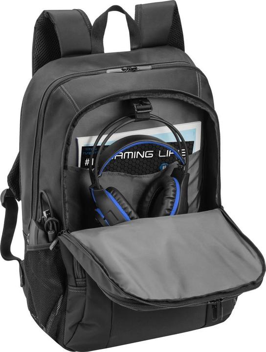 Produktbild Pedea Rucksack "First One" 17.3" (43,9cm), schwarz/grau