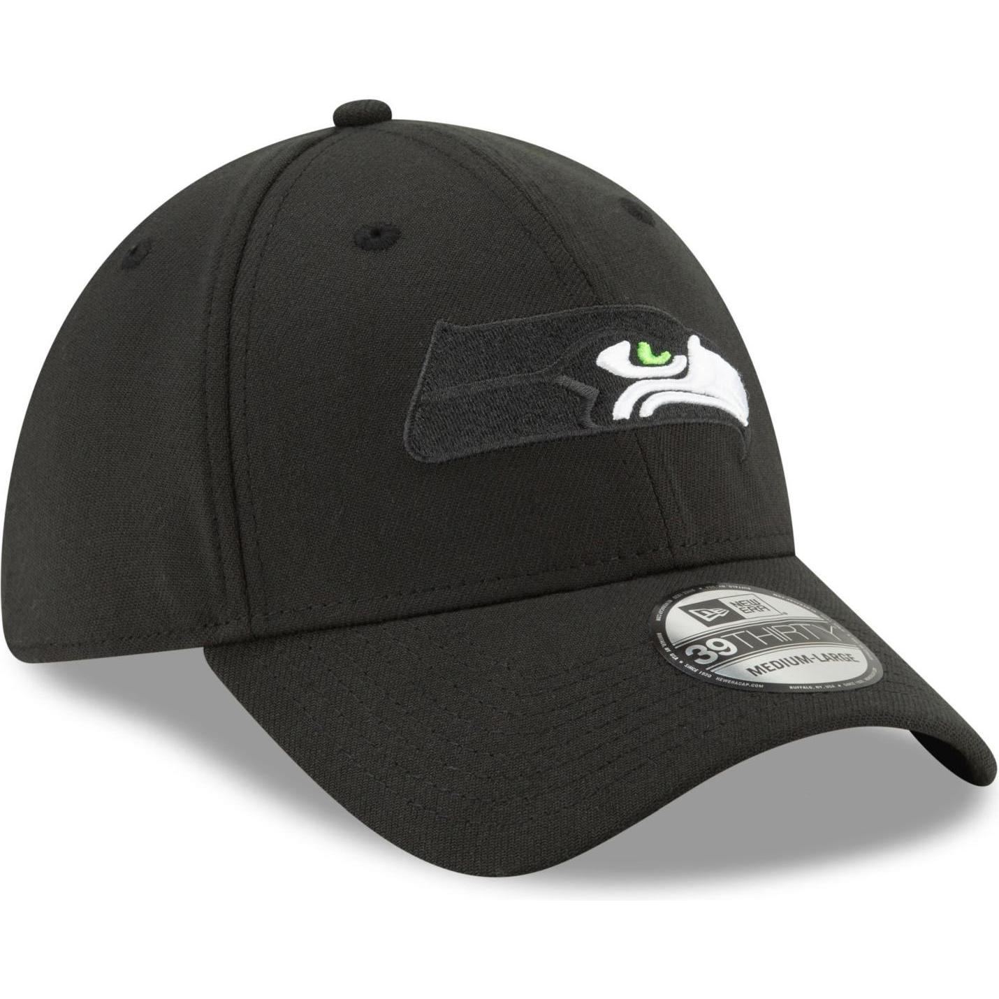 Thumbnail - New Era, Herren, Cap, 39Thirty Stretchfit NFL Elements 2.0, Schwarz, (M)