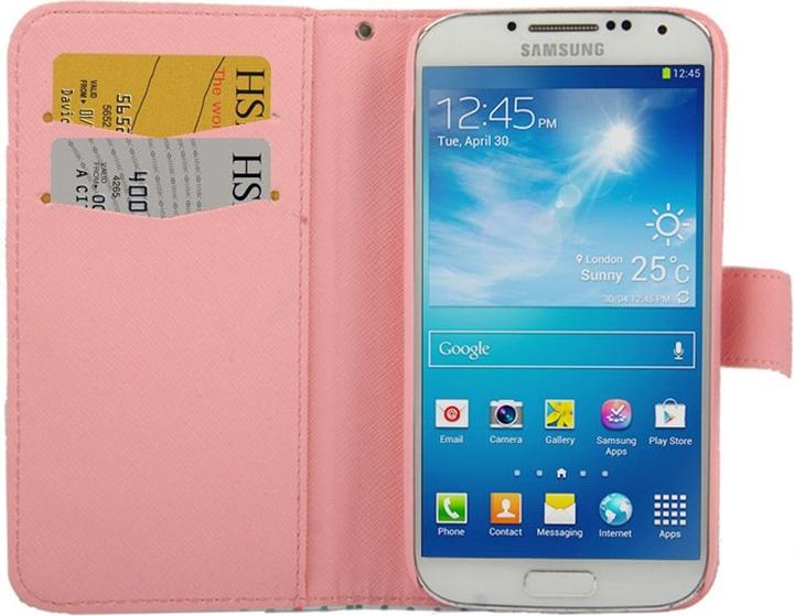 Produktbild König Design Schutzhülle Handytasche (Flip Quer) für Handy Samsung Galaxy S4 Mini GT I9190 / S4 Mini Duos GT I919