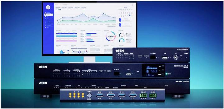 Produktbild Aten US3384i 8x4 USB 3.2 Gen.1 Switch, Multi USB-Umschalter