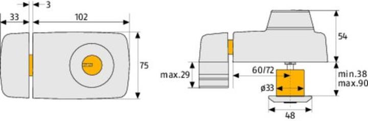 Immagine prodotto Abus Serrature aggiuntive per le porte