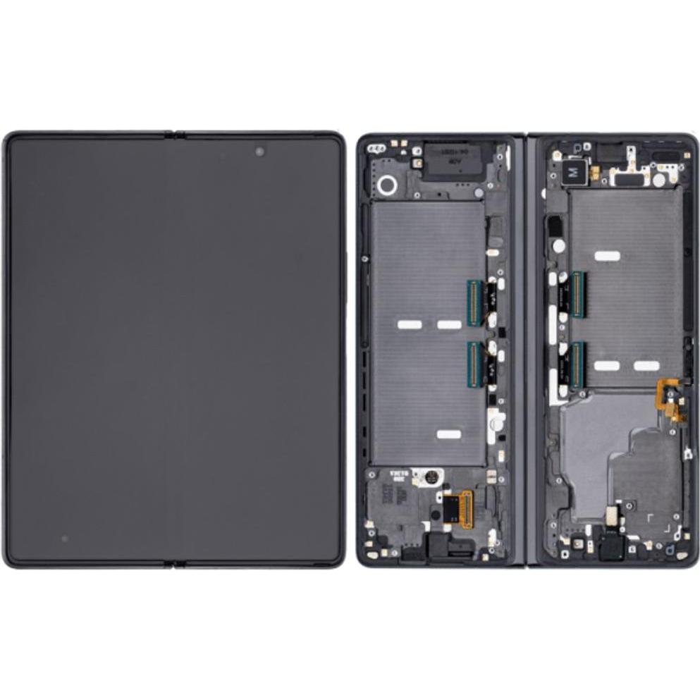 Samsung Galaxy Z Fold2 5G LCD-display - Black (Display), Mobilgerät Ersatzteile, Schwarz