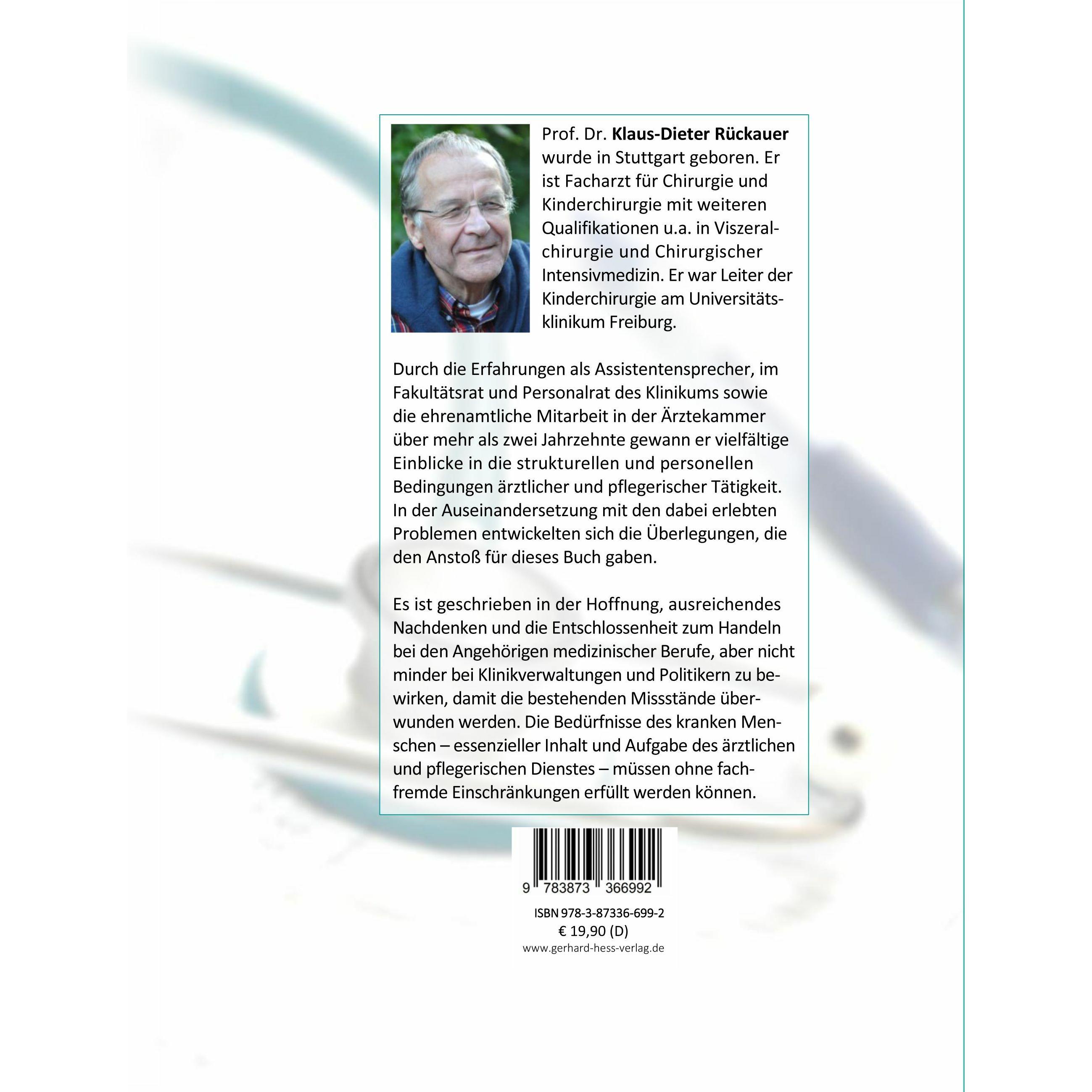 Thumbnail - Rückauer:Heilen oder Managen, Fachbücher von Klaus-Dieter Rückauer