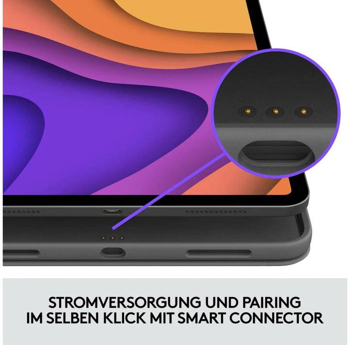 Immagine prodotto Logitech Folio Touch (CH, Apple iPad Air 2020, Apple iPad Air 2022)