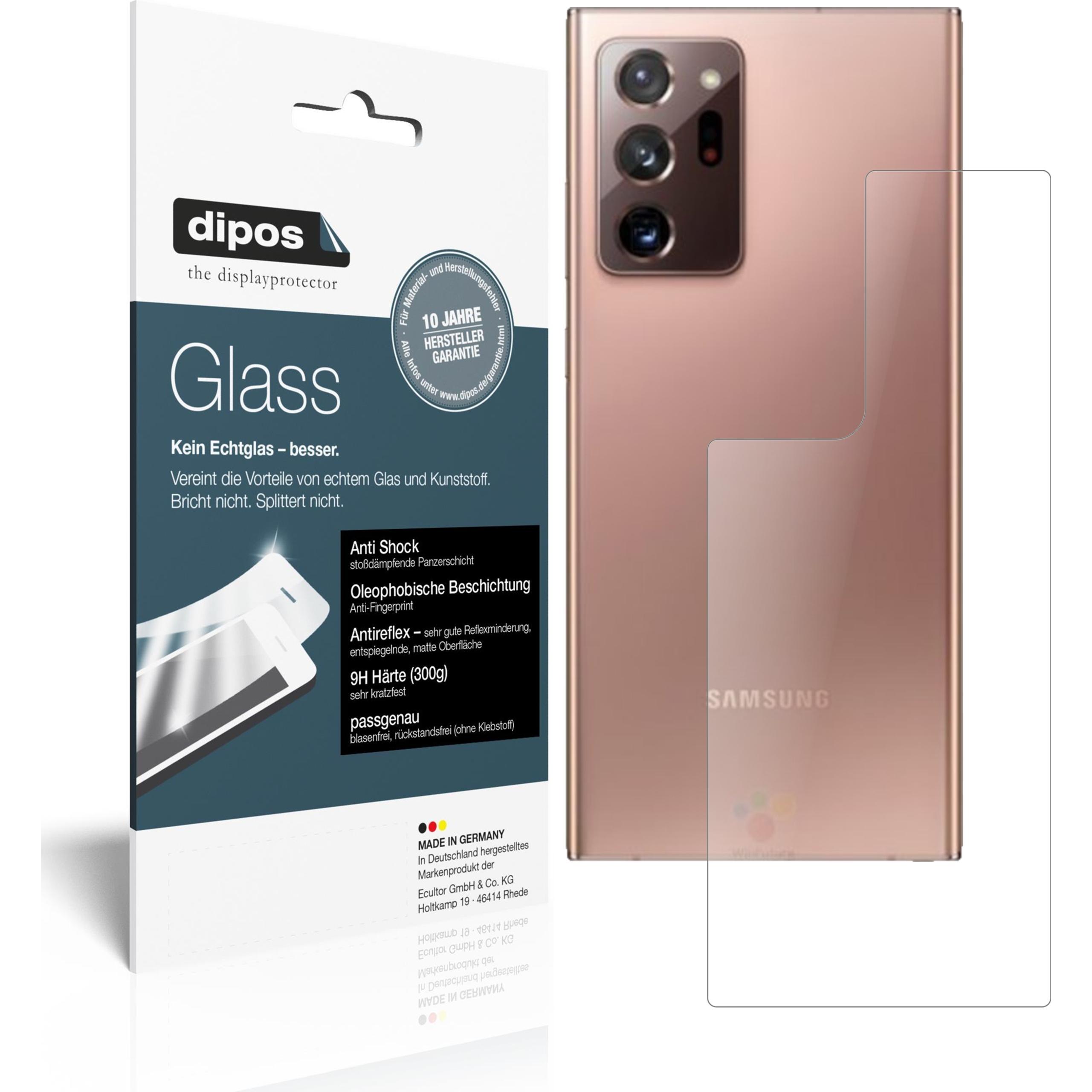 Dipos Displayschutz Anti-Shock (2 Stück, Samsung Galaxy Note 20 Ultra), Smartphone Schutzfolie, Transparent