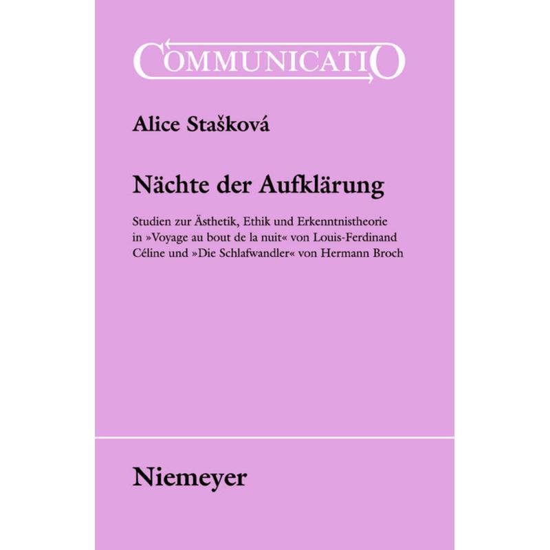 Thumbnail - Nächte der Aufklärung, Fachbücher von Alice Staskovà