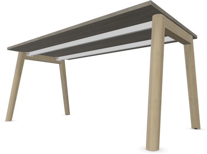 Produktbild Narbutas Nova Wood Schreibtisch (160 x 80 x 74 cm)