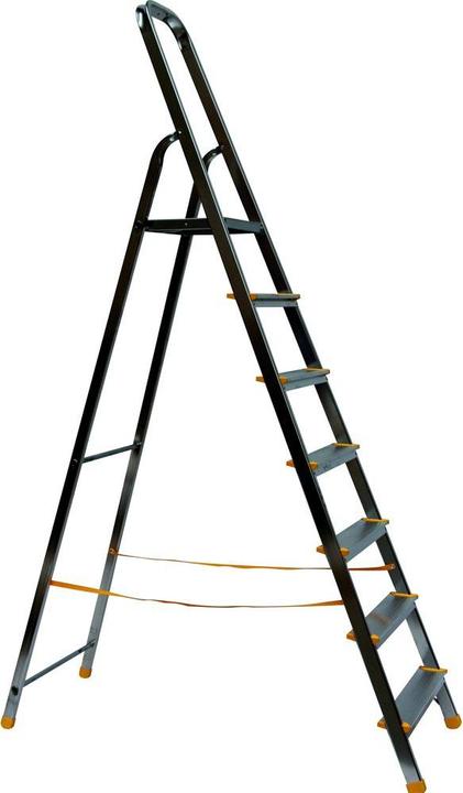 Actual product image Puag Household ladder 7 steps (Stepladder, 220 cm)