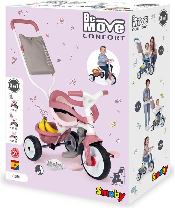 Produktbild Smoby Be Verschieben Trike Comfort Rosa