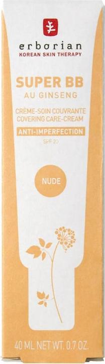 Actual product image Erborian Super BB Nude (Nude, 40 ml)