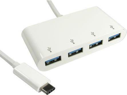 Produktbild RS PRO USB 3.1 USB-Hub, 4 USB Ports, USB C, USB (USB-C, 4 Ports)