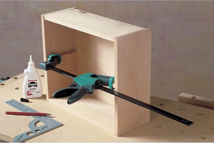 Productafbeelding wolfcraft wolfcraft 1 EHZ - Einhandzwinge Easy 75/300mm (300 mm)