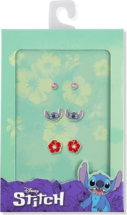 Produktbild NoName STITCH - Set de 3 Paires de Clous d'Oreilles (Metall)