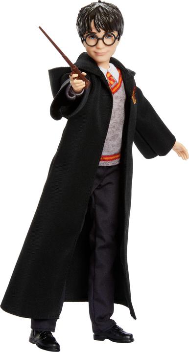 Actual product image 0 -Fashion doll in typical Hogwarts garb with wand accessory, inspired by the film.