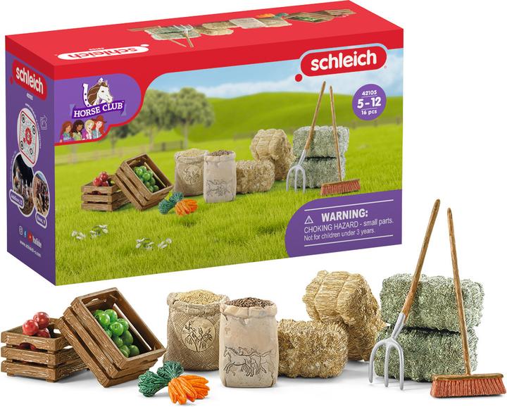 Actual product image Schleich Feeding set