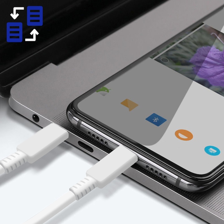 Actual product image Samsung USB-C – USB-C (1.80 m, USB 2.0)