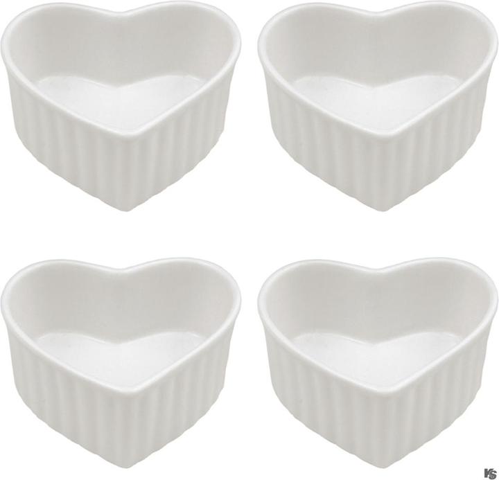 Actual product image Stronghold Small porcelain ramekins, 4pcs. (4 x)