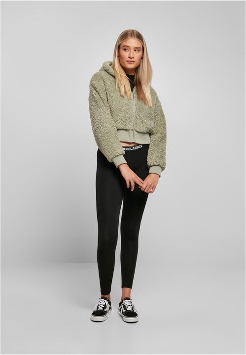 Actual product image Urban Classics Ladies Short Oversized Sherpa Jacket - 16788 (XL)