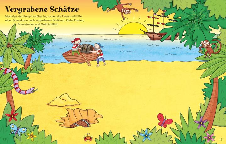 Produktbild Mein erstes Stickerbuch: Piraten