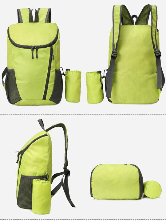 Image du produit Only-Bags.Store Sac à dos léger et pliable Imperméable Grande capacité Ultraléger Sac à dos d'extérieur Voyage Sport