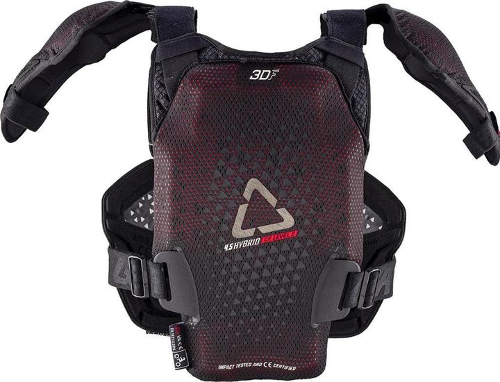 Actual product image Leatt Chest Predector 4.5 Hybrid Jr V26 black S/M (M, S)