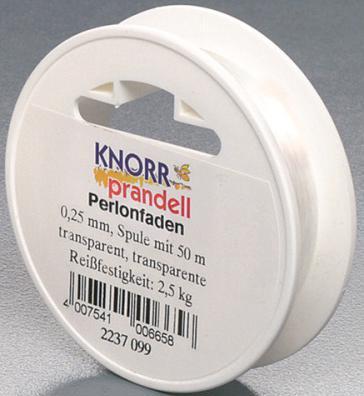 Actual product image Knorr Prandell Perlon thread - transparent