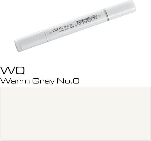 Image du produit Copic Sketch type W - 00 (W-00 - Gris chaud No.00, 1 x)