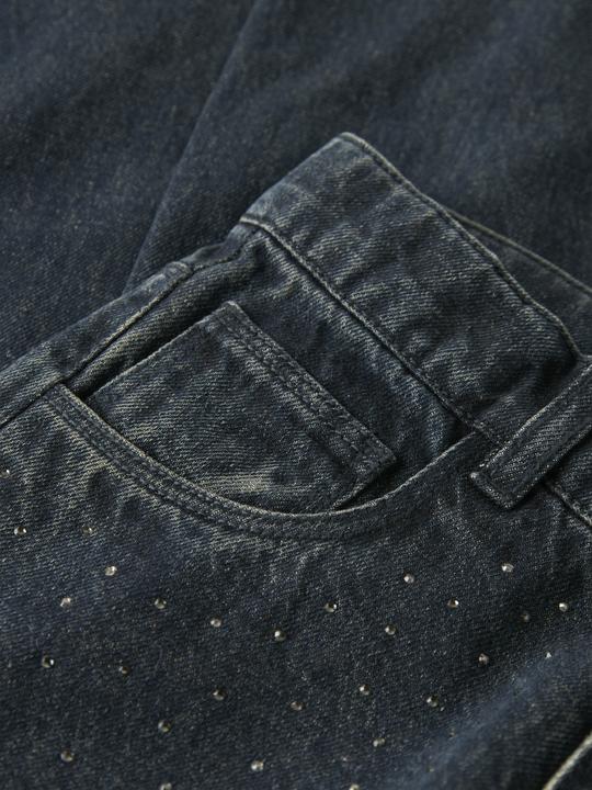 Image du produit Name it Wide Leg Strass Jeans (164)