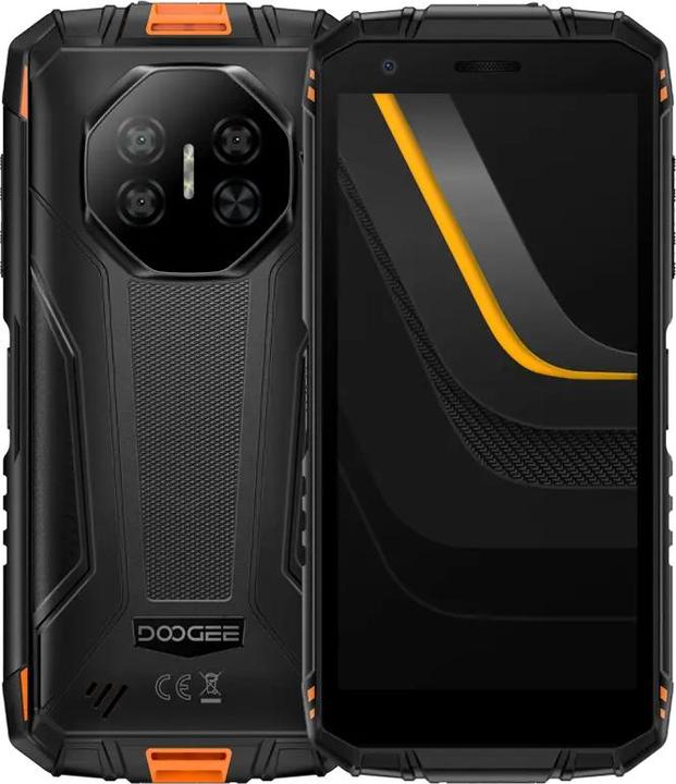 Actual product image Doogee Fire 3 Pro (NFC - 5.5" - 128 Go, 4 Go RAM - 8 350 mAh) Orange (128 GB, Orange, 5.50")