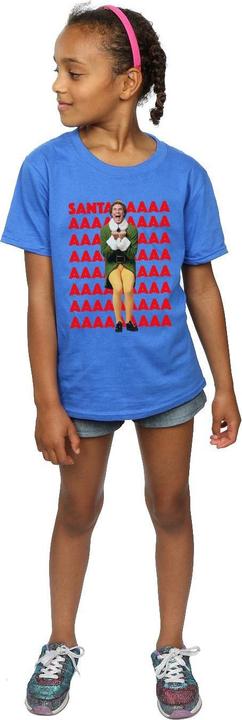 Produktbild Elf Buddy Santa Scream TShirt Mädchen (152, 158)