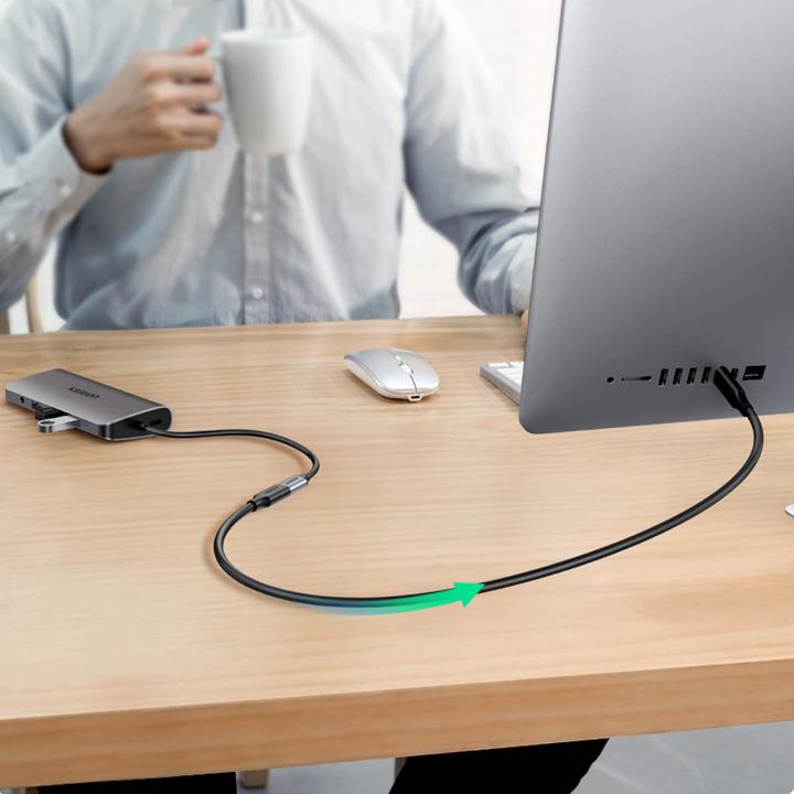 Actual product image Ugreen USB C – USB-C (0.50 m, USB 3.2 Gen 1, 60 W)
