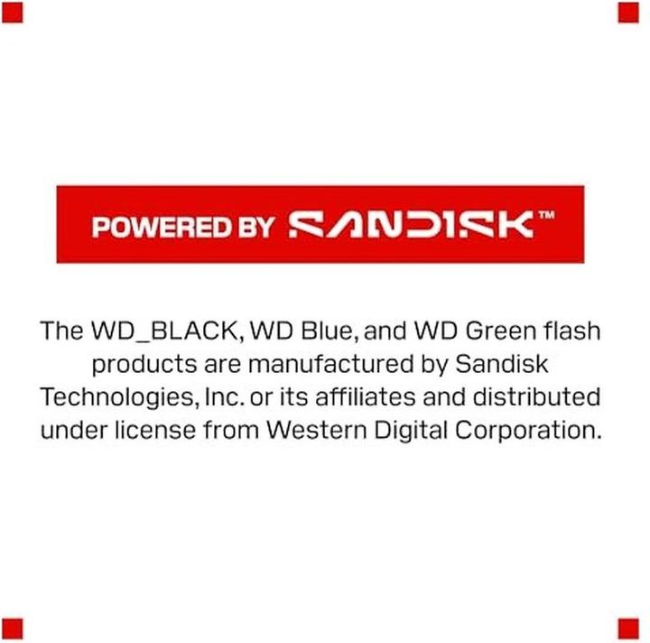 Image du produit WD SSD NVMe Black SN850X (2000 Go, M.2 2280)