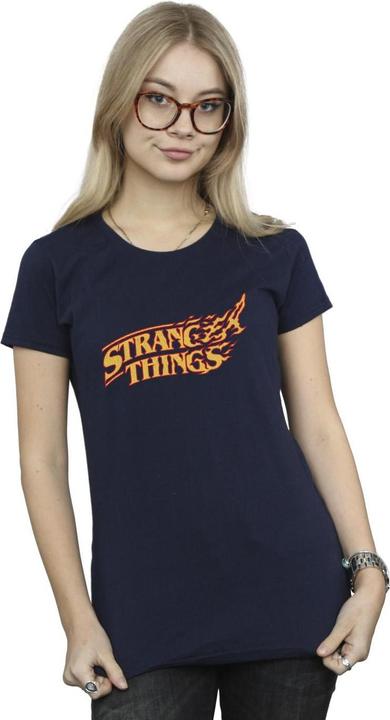 Produktbild Netflix Stranger Things Logo Breaking TShirt (L)