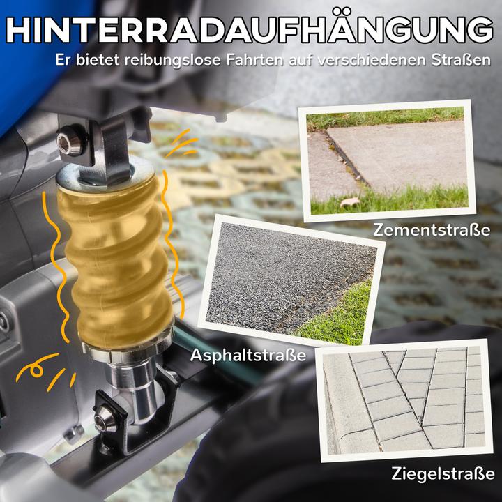 Produktbild Aiyaplay Elektromotorrad Kunststoff, Metall Blau (12 V)