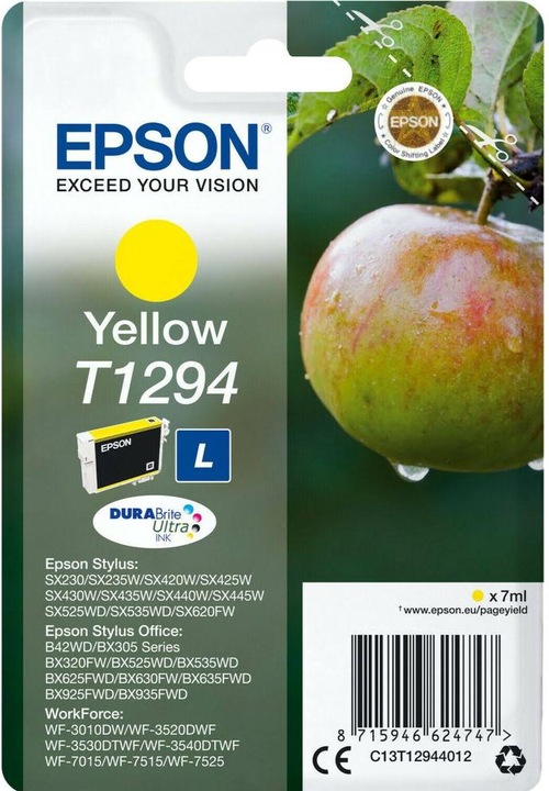 Produktbild Epson T1295 DuraBrite Ultra (M, BK, Y, C)