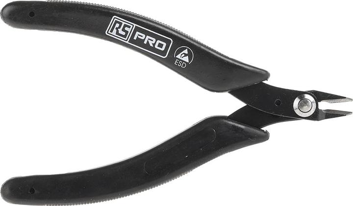 Actual product image RS PRO Electronic cutter made of HCS, total length 114 mm / jaws 7.0mm (114 mm)