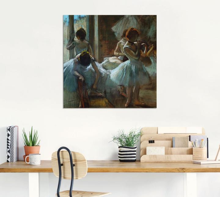 Image du produit Artland Danseuses bleues à l'entracte R2FQ (40x40 cm)