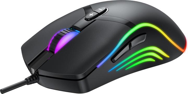 Actual product image Denver GMO-402 Mouse right USB Type-A Optical 6400 DPI (Cable)