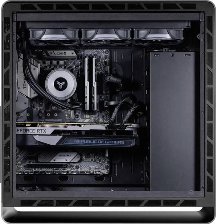 Immagine prodotto Jonsbo UMX6S E-ATX Midi Tower, vetro temperato - nero (ATX, E-ATX, mATX, Mini-ITX)