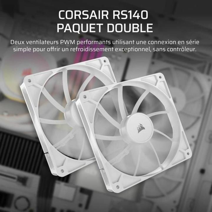Produktbild Corsair RS140 (140 mm, 2x)