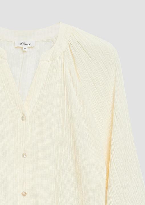 Actual product image s.Oliver Semitransparente Bluse mit Struktur (50)
