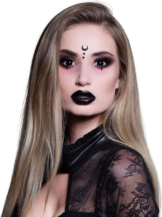 Actual product image Magni Contact Lenses 1 Week Witch (Black)